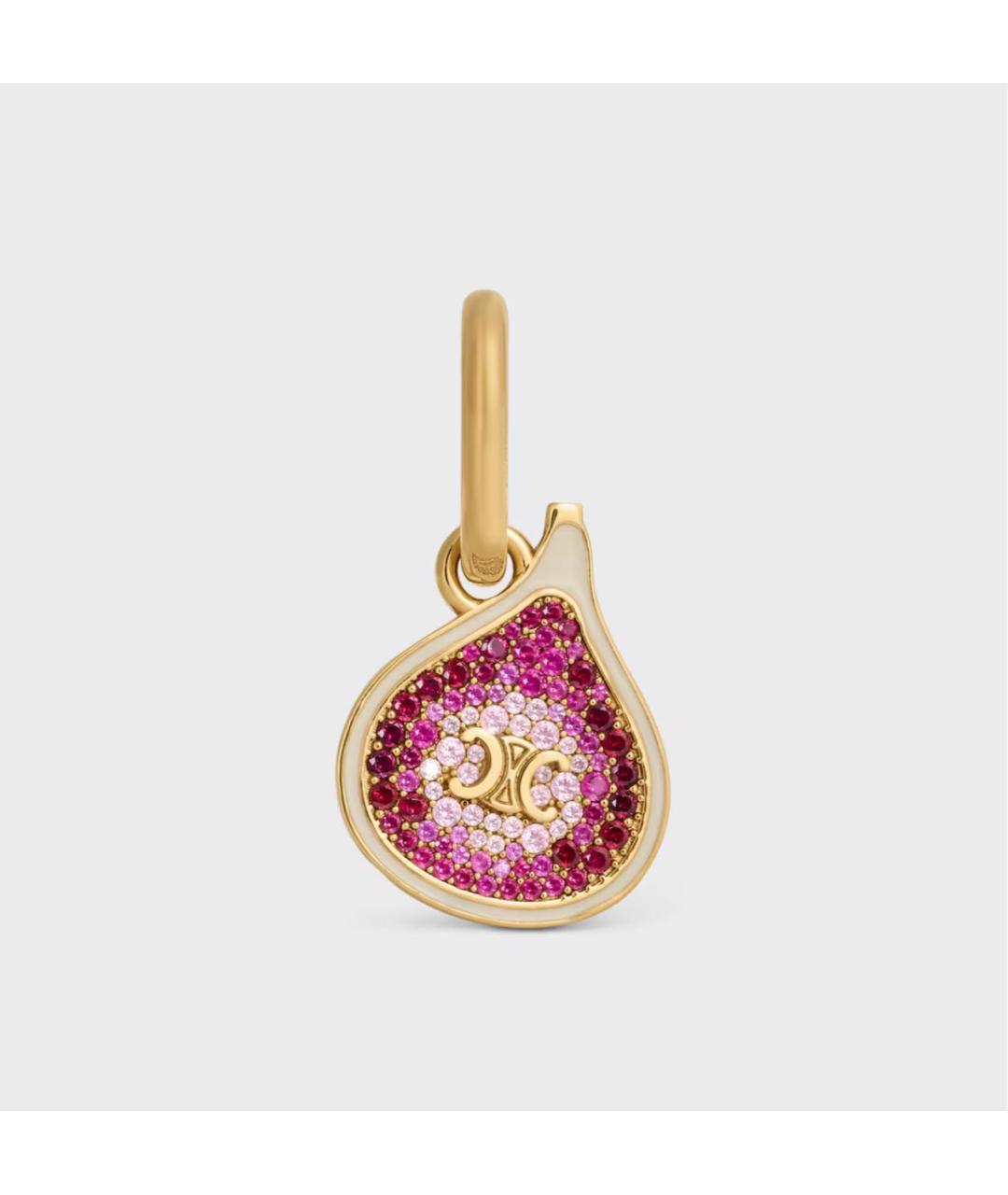 CELINE Фиолетовая подвеска, фото 5