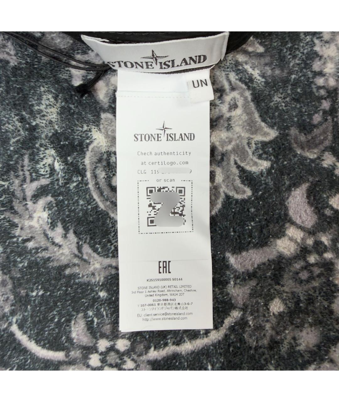 STONE ISLAND Белая кепка/бейсболка, фото 5