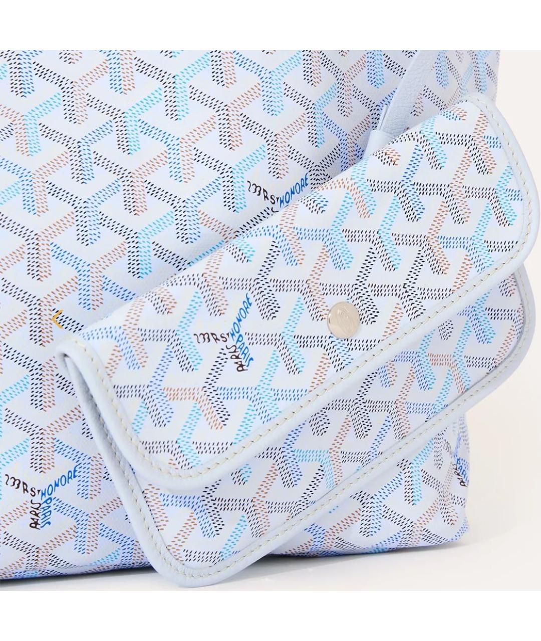 GOYARD Бирюзовая сумка тоут, фото 2