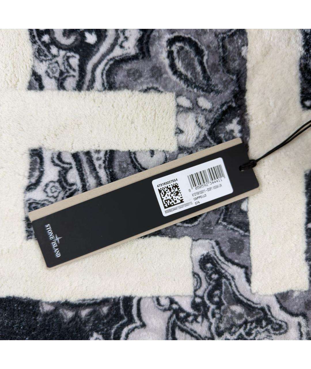 STONE ISLAND Серая хлопковая кепка/бейсболка, фото 4