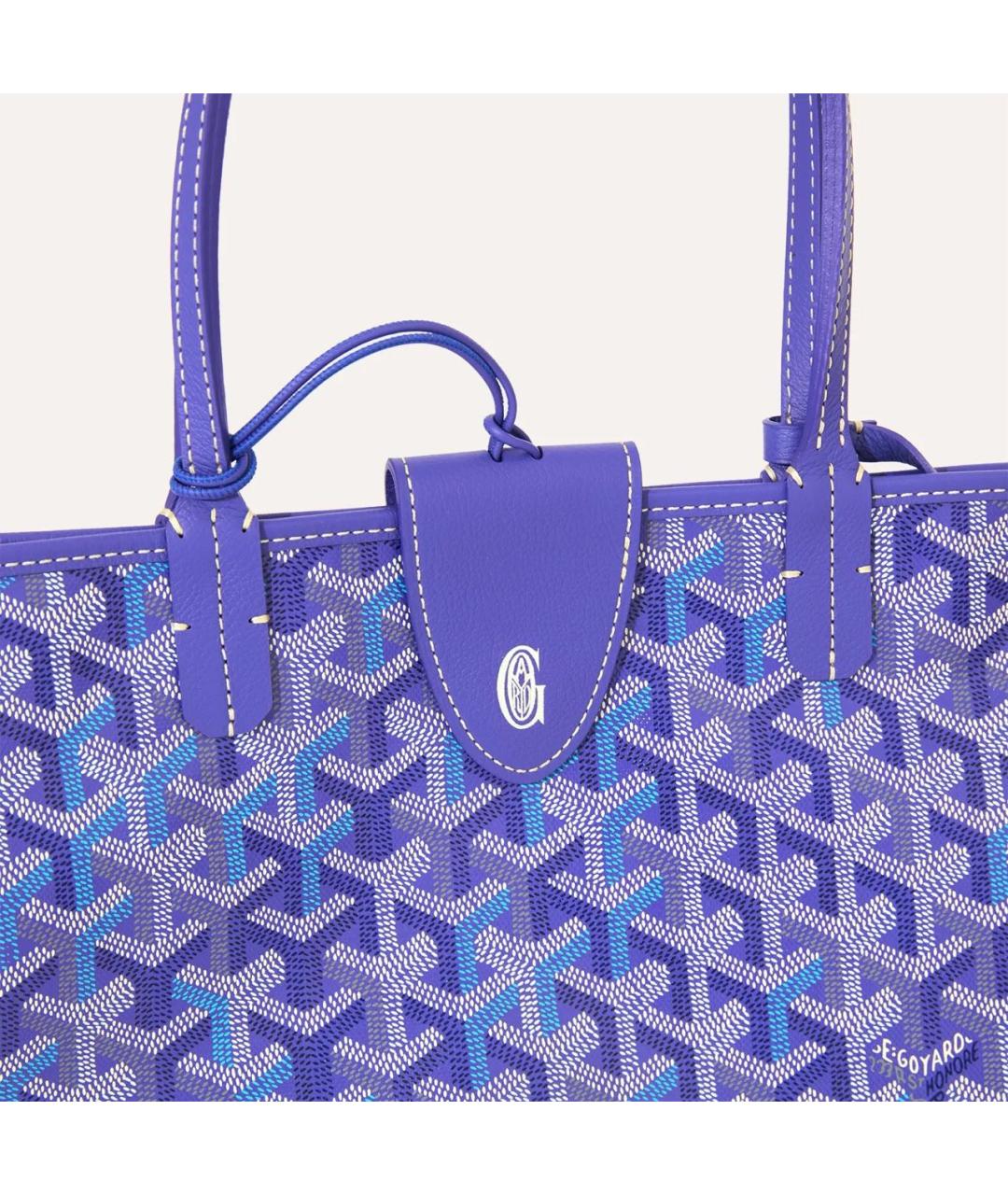 GOYARD Синяя сумка тоут, фото 3