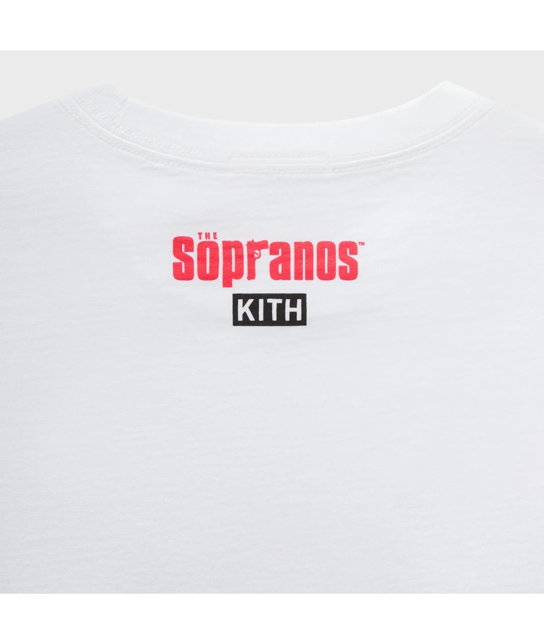 KITH Белая хлопковая футболка, фото 4