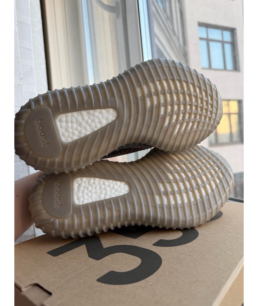 ADIDAS YEEZY Серые текстильные кроссовки, фото 6