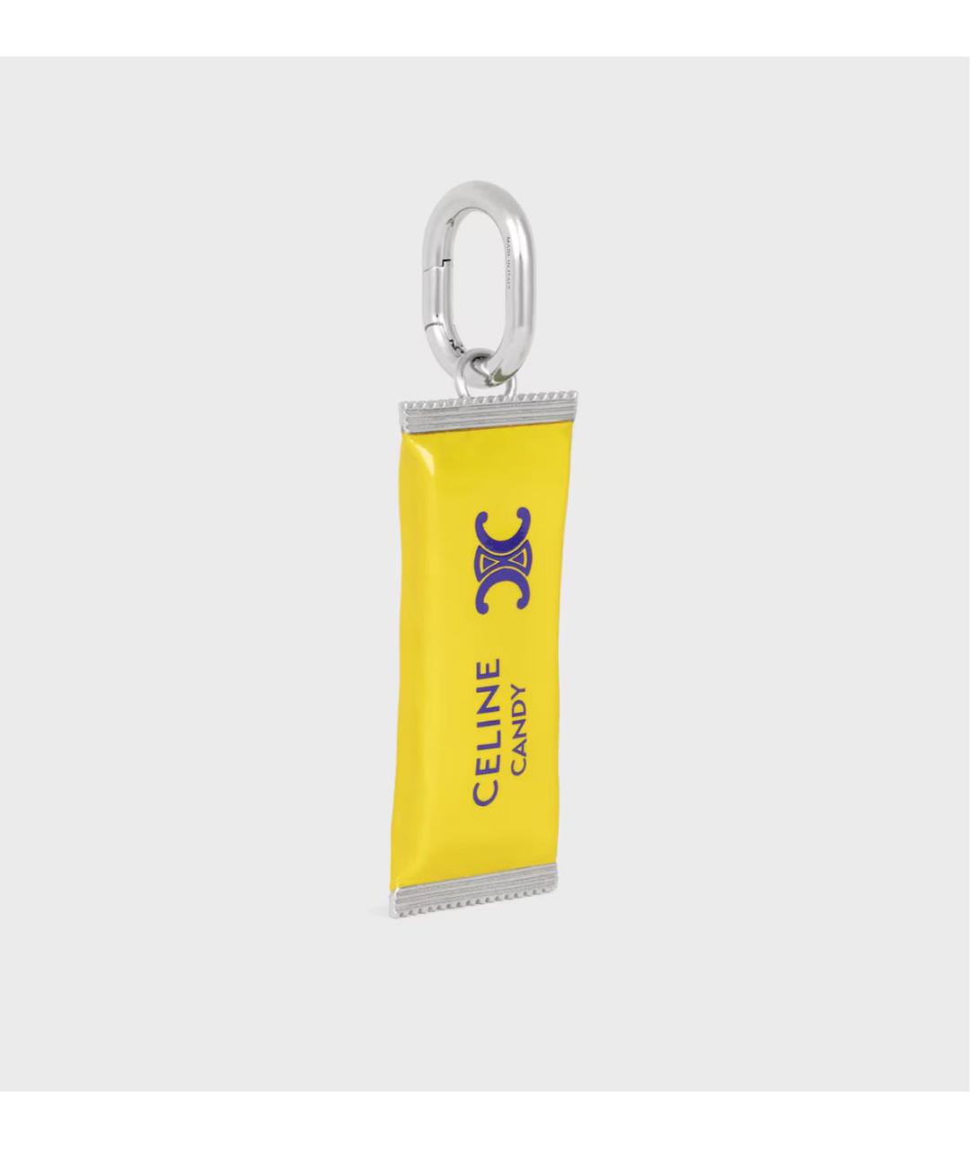 CELINE Желтая подвеска, фото 3