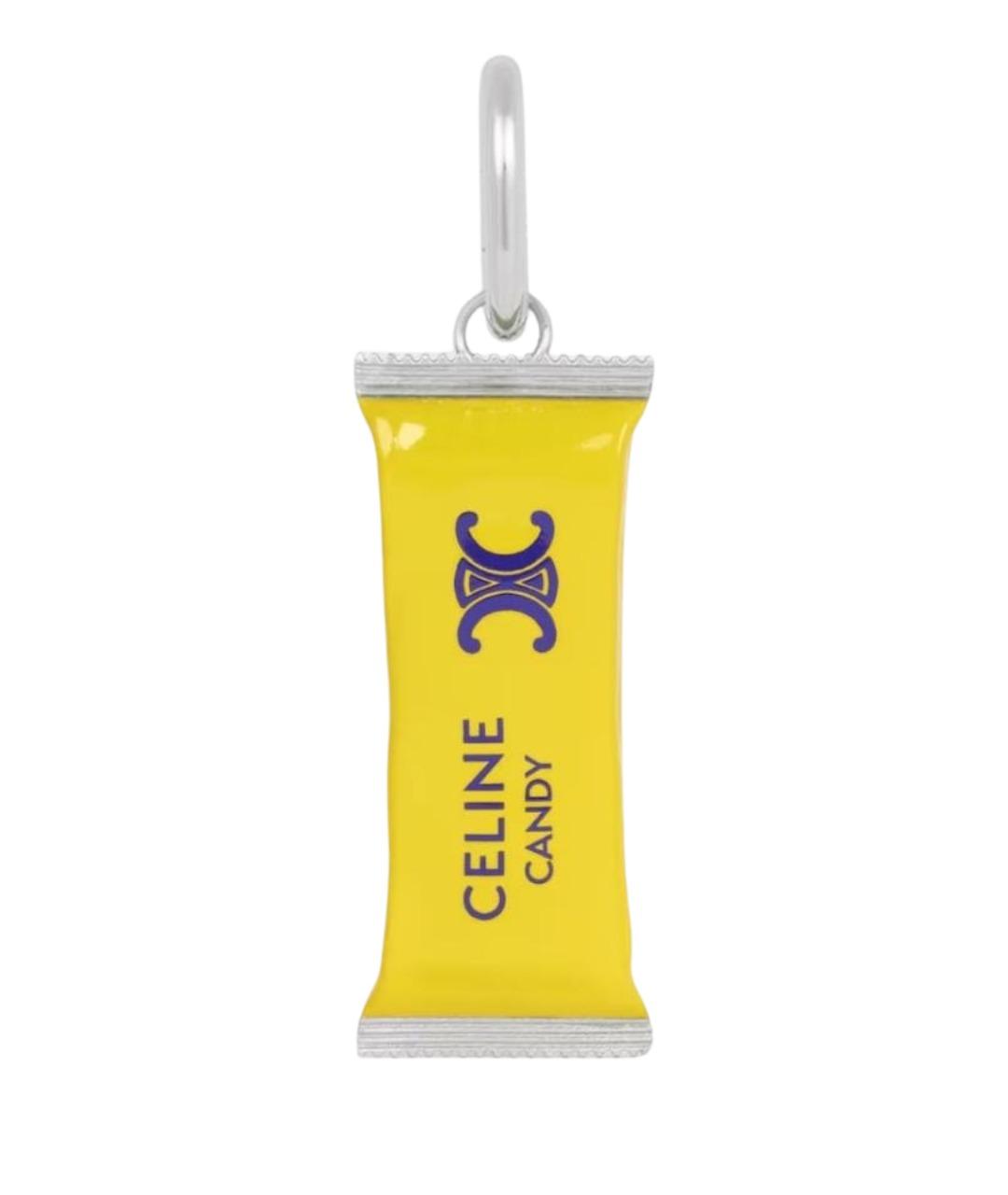 CELINE Желтая подвеска, фото 1
