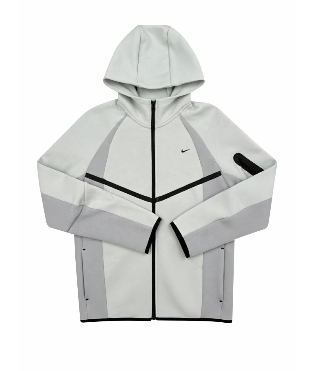 NIKE Серый хлопковый спортивный костюм, фото 1