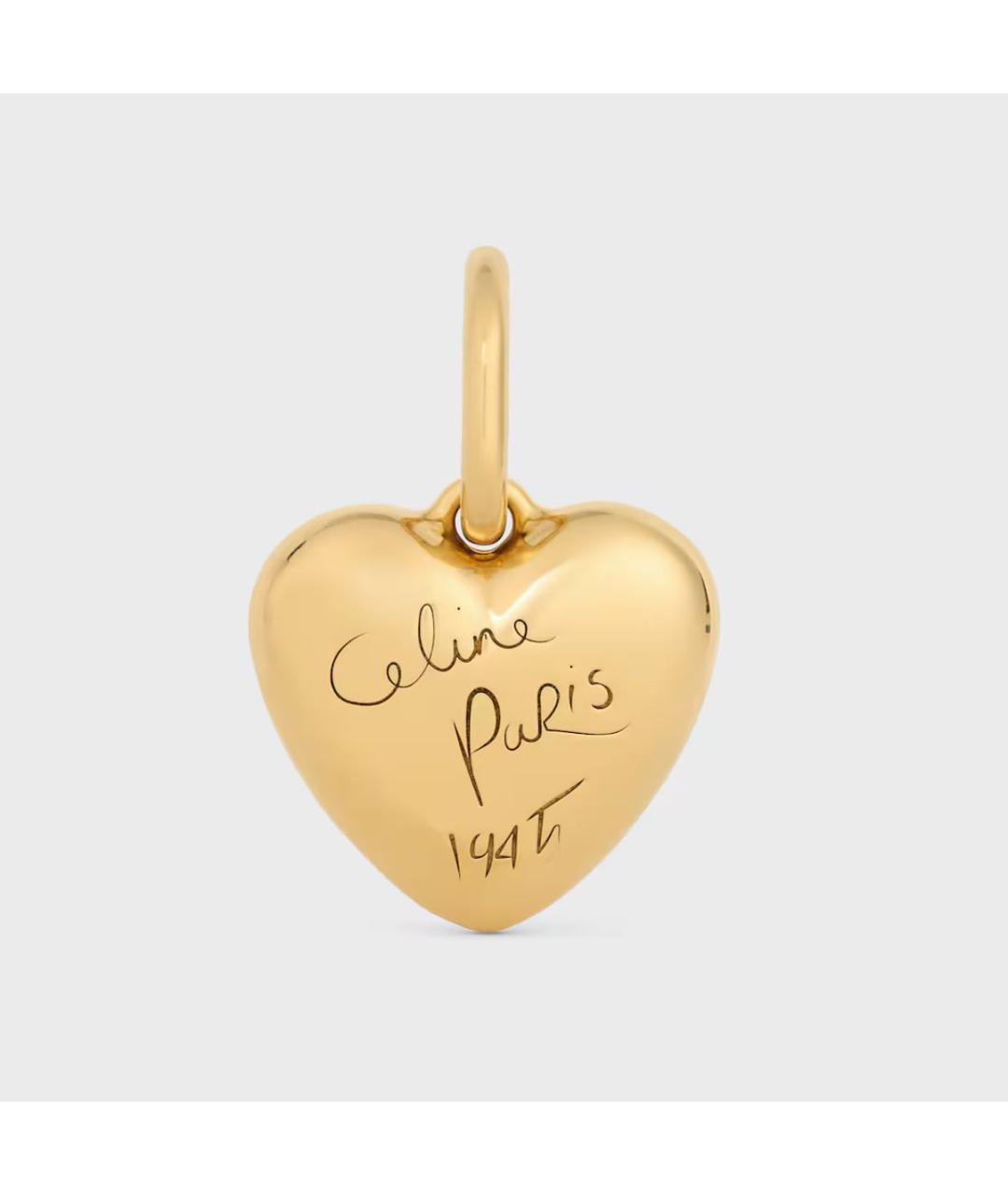 CELINE Золотая подвеска, фото 4