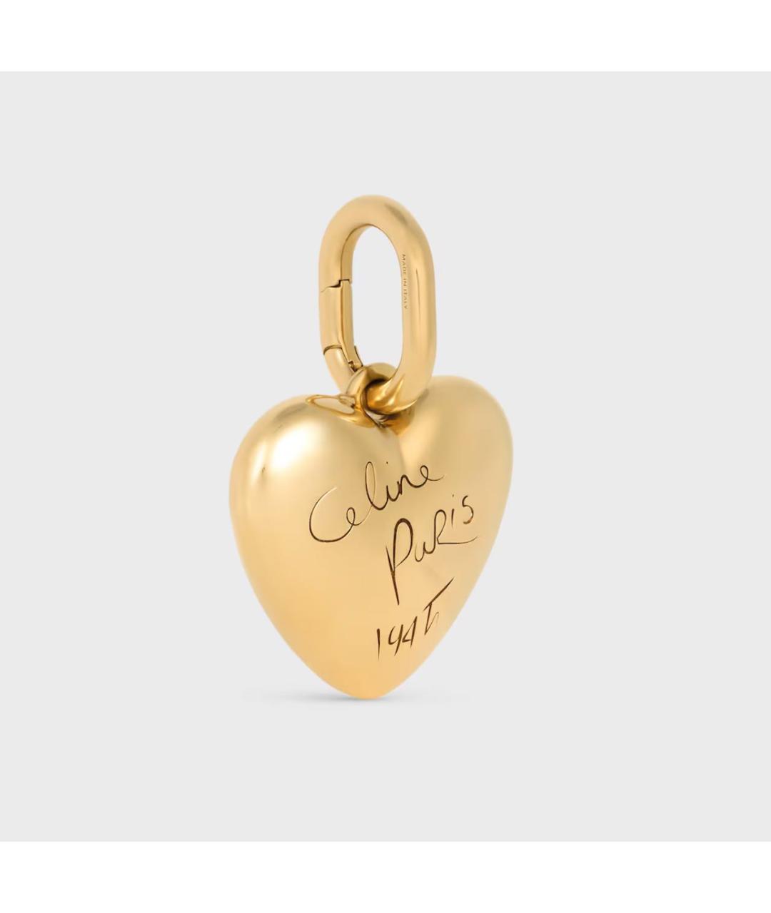 CELINE Золотая подвеска, фото 2