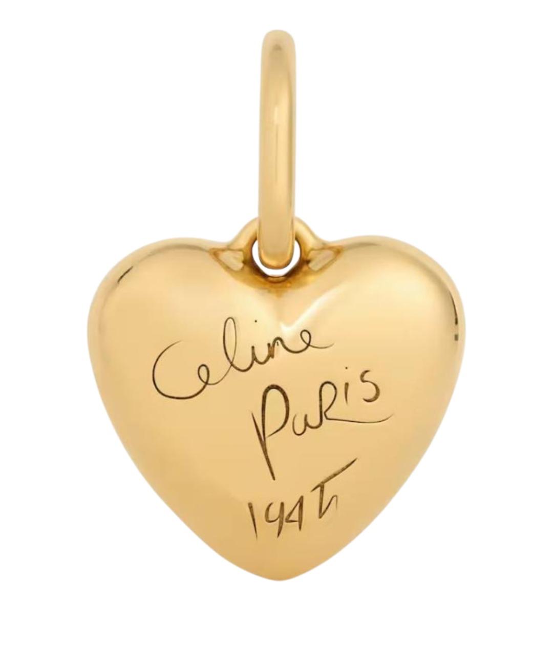 CELINE Золотая подвеска, фото 1