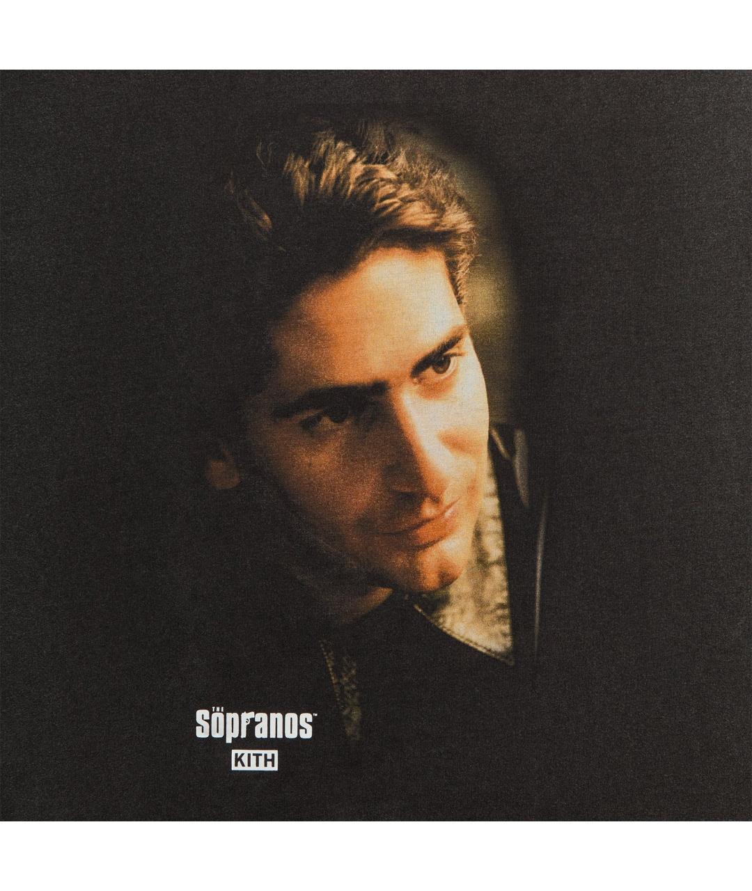 KITH Черная хлопковая футболка, фото 3