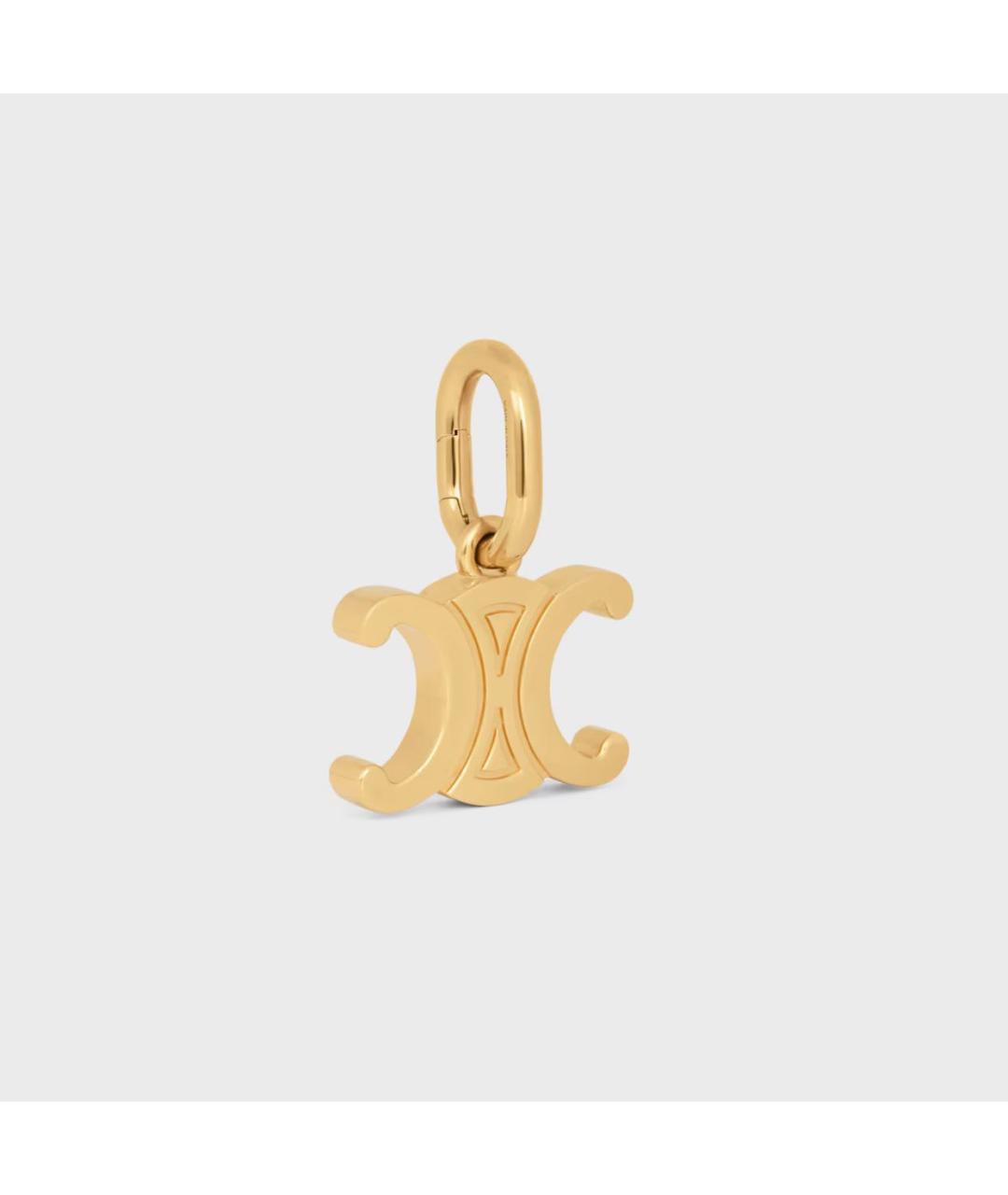CELINE Золотая подвеска, фото 3