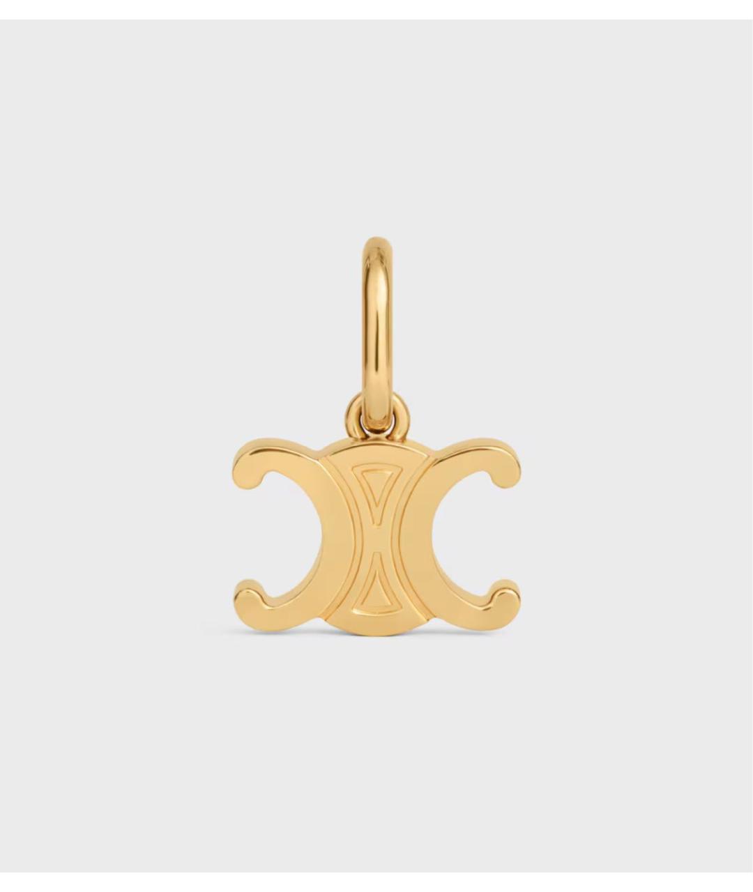 CELINE Золотая подвеска, фото 4