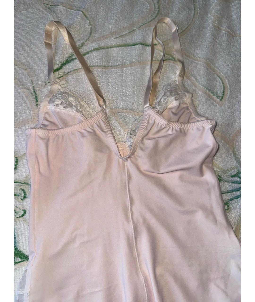 LA PERLA Розовый кружевной корсет, фото 6