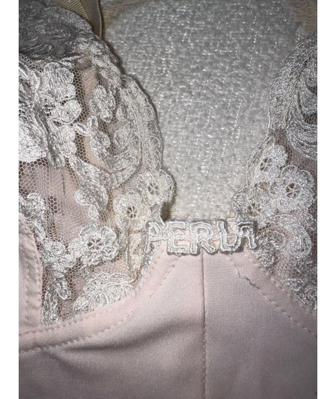 LA PERLA Розовый кружевной корсет, фото 3