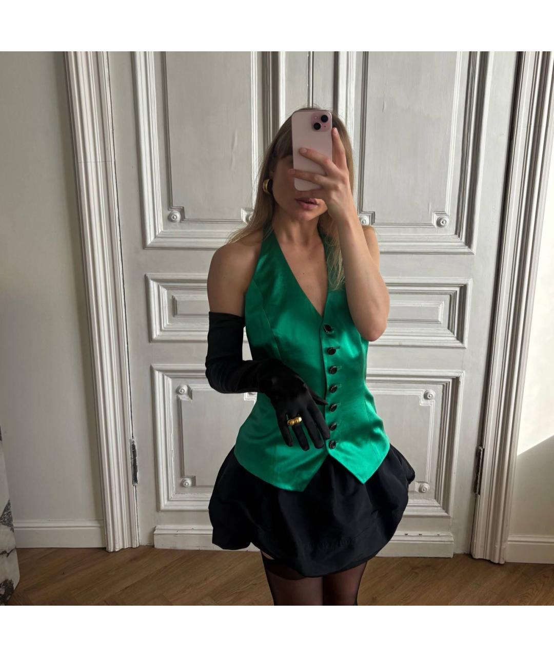 ESCADA Черные перчатки, фото 4