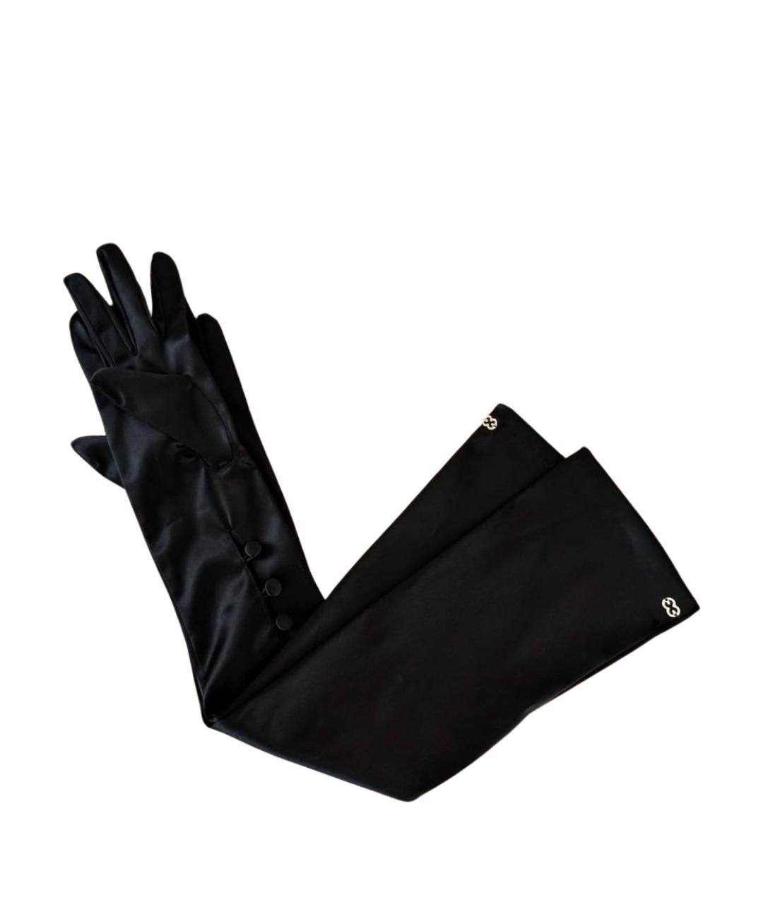 ESCADA Черные перчатки, фото 1