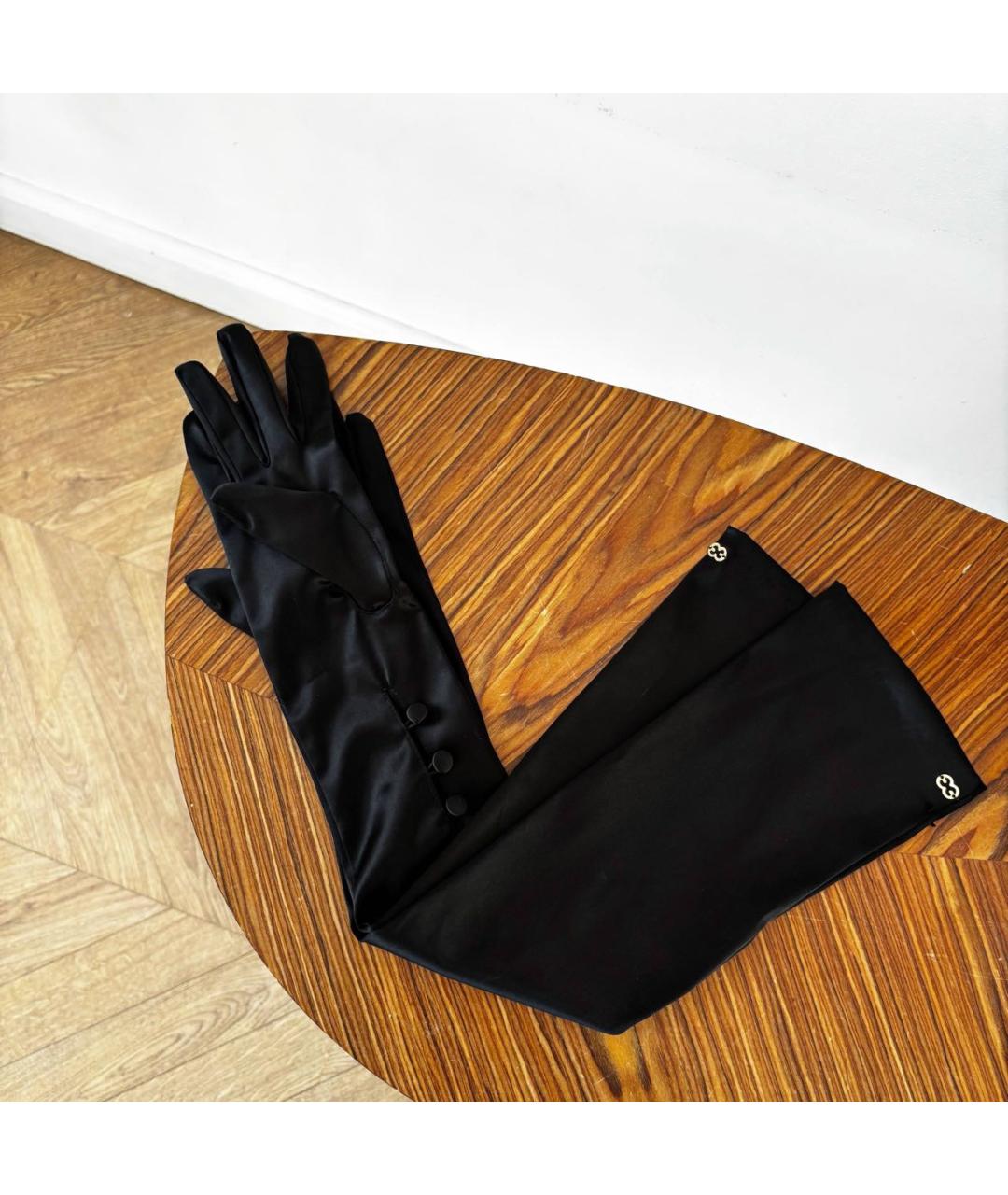 ESCADA Черные перчатки, фото 5