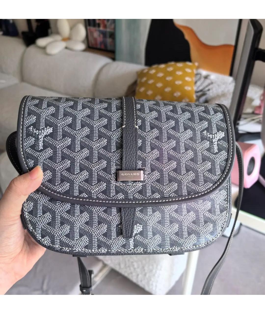 GOYARD Черная сумка на плечо, фото 3