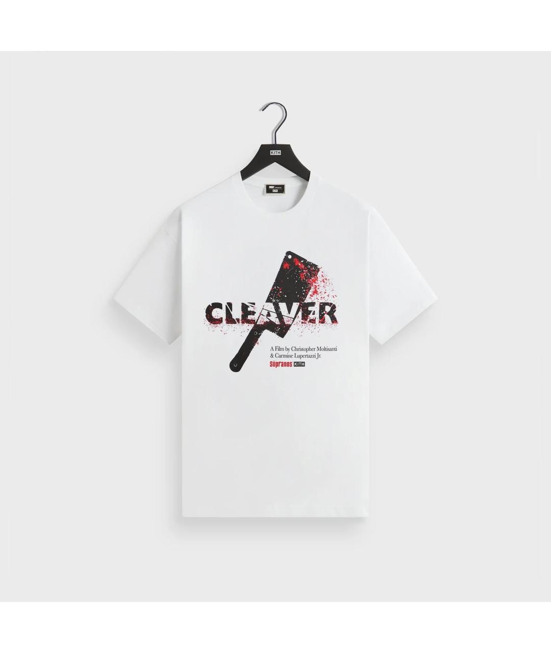 KITH Белая хлопковая футболка, фото 10