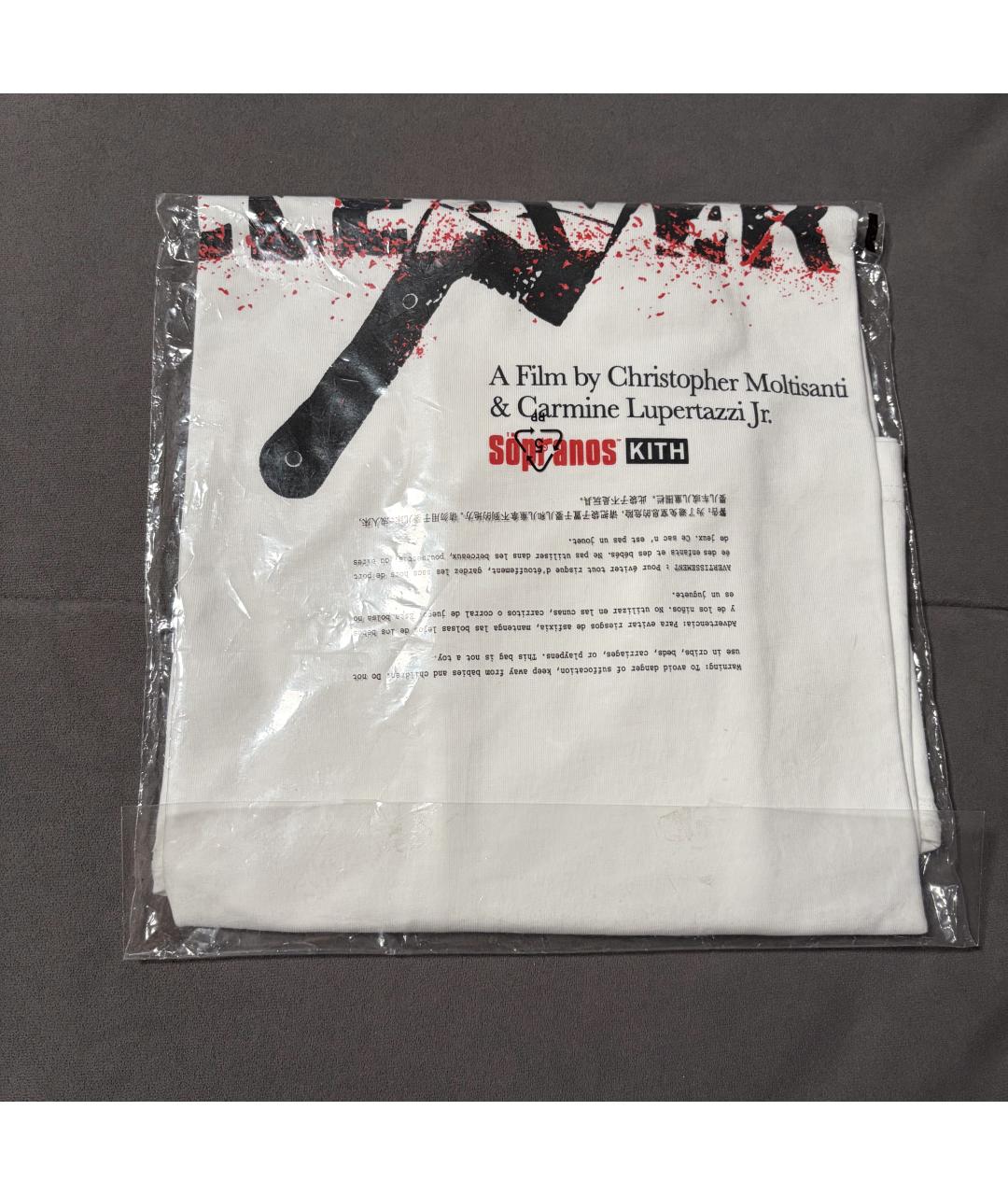 KITH Белая хлопковая футболка, фото 6