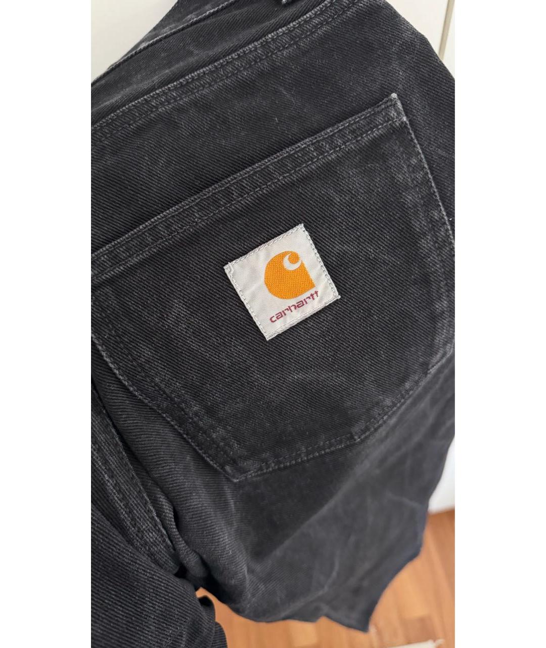 CARHARTT Черные джинсы, фото 3