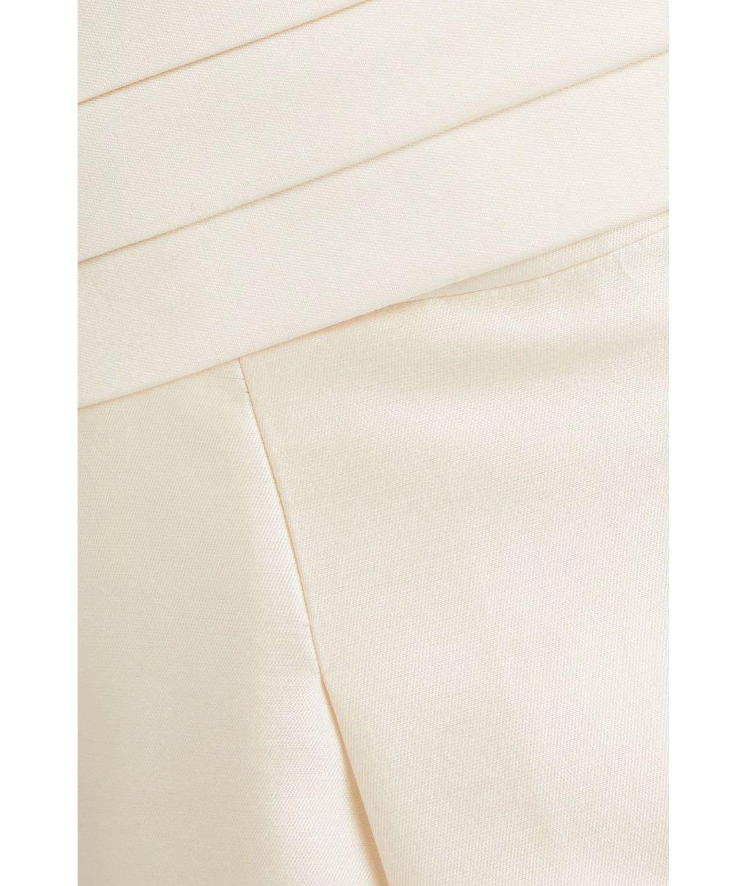 ZIMMERMANN Бежевые шелковые капри, фото 4