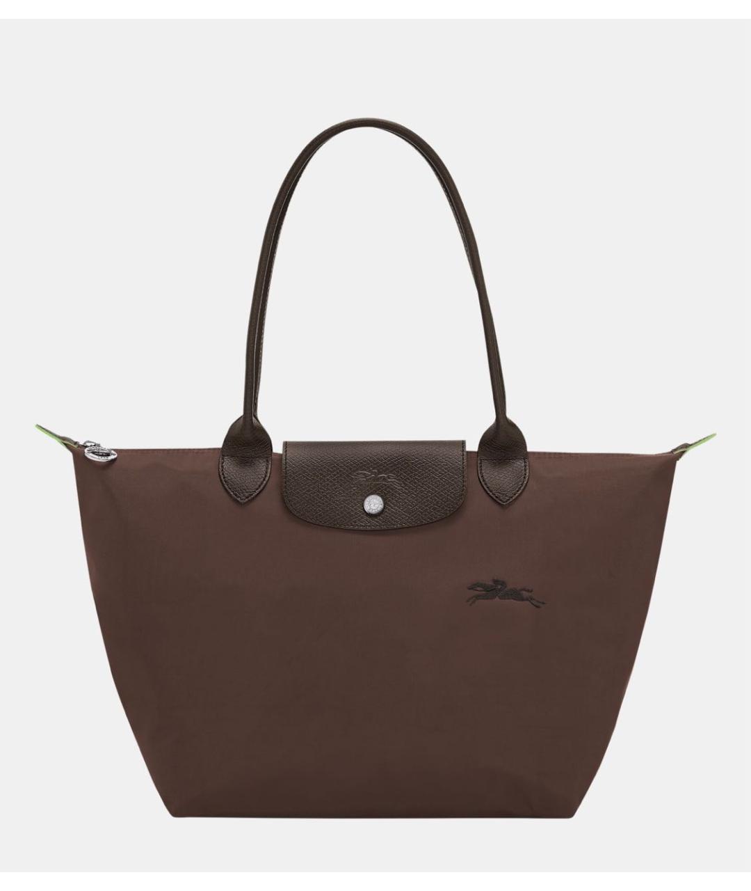 LONGCHAMP Коричневая сумка тоут, фото 7