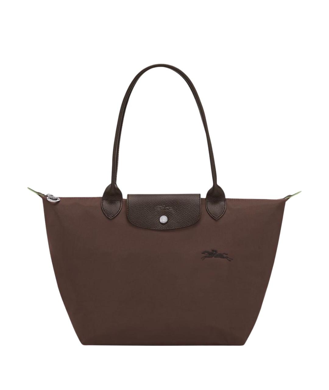 LONGCHAMP Коричневая сумка тоут, фото 1