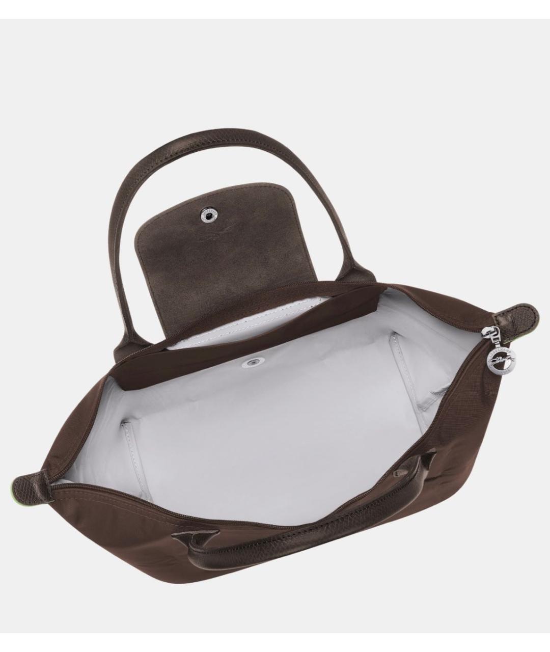 LONGCHAMP Коричневая сумка тоут, фото 4