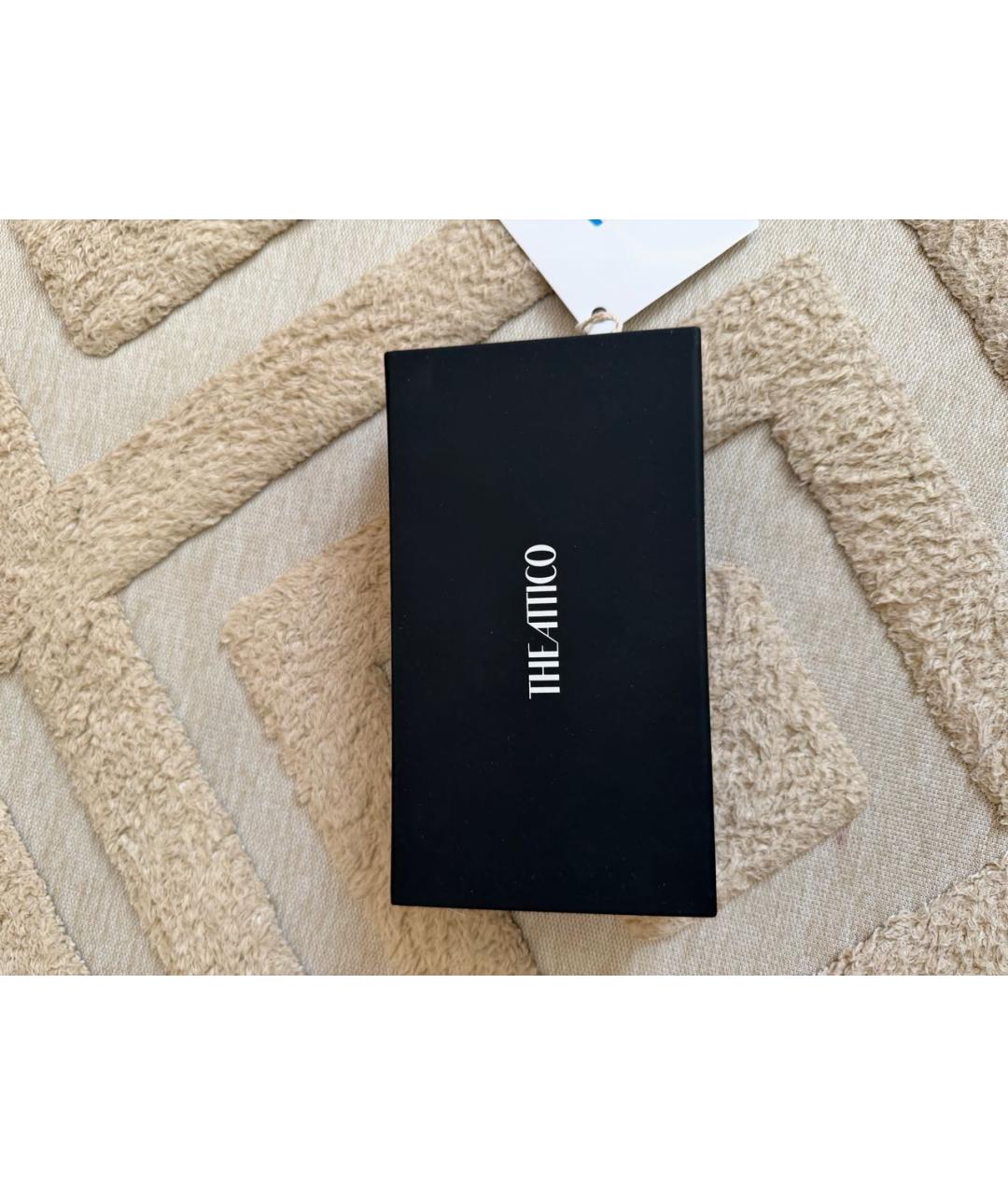 THE ATTICO Бежевые пластиковые солнцезащитные очки, фото 6