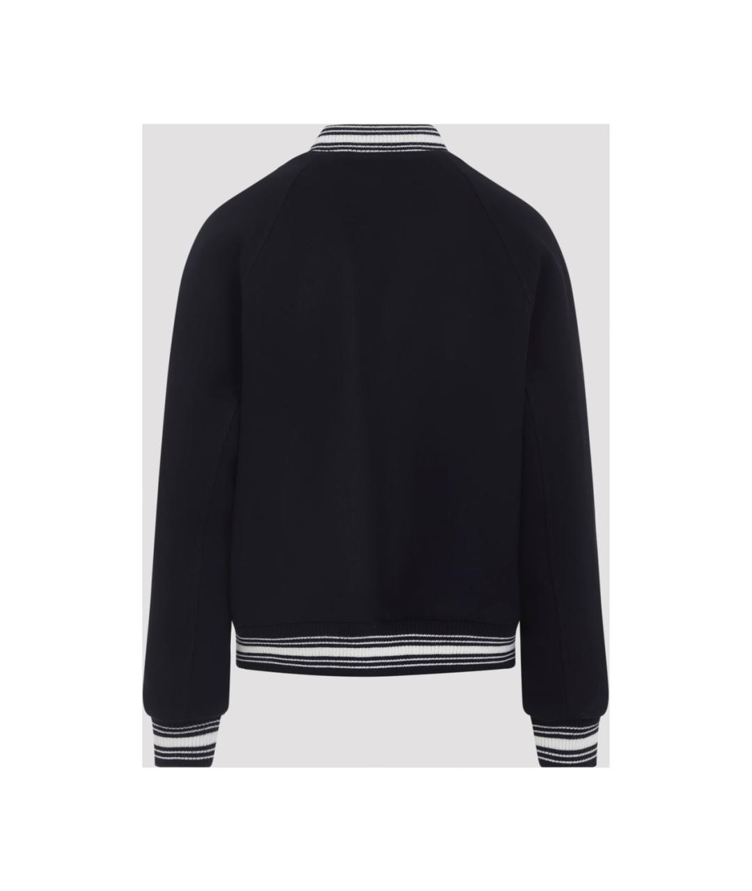 CELINE Темно-синяя шерстяная куртка, фото 2