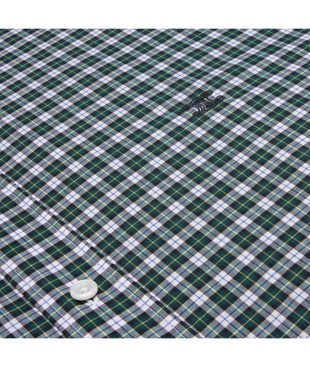 CELINE Мульти хлопковая кэжуал рубашка, фото 4