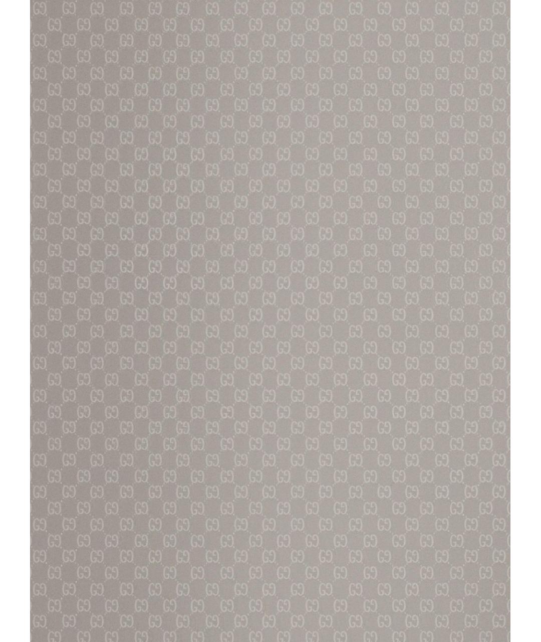 GUCCI Серый шелковый платок, фото 3