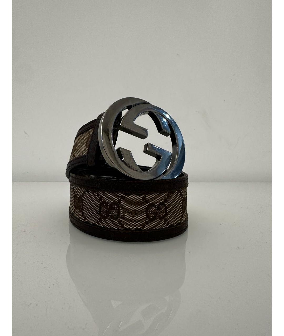 GUCCI Бежевый ремень, фото 3