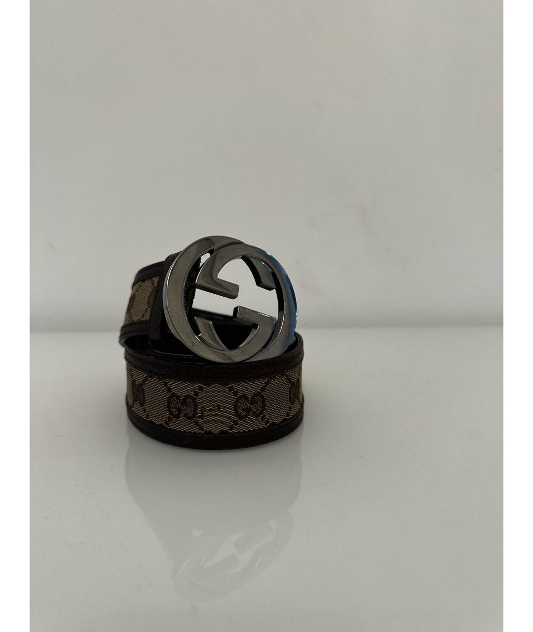 GUCCI Бежевый ремень, фото 4