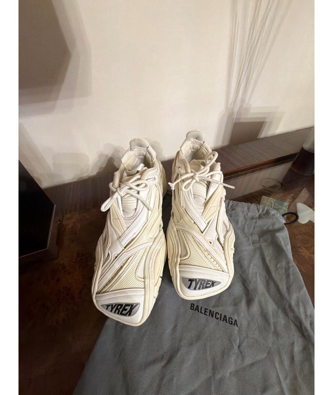 BALENCIAGA Белые кроссовки, фото 2