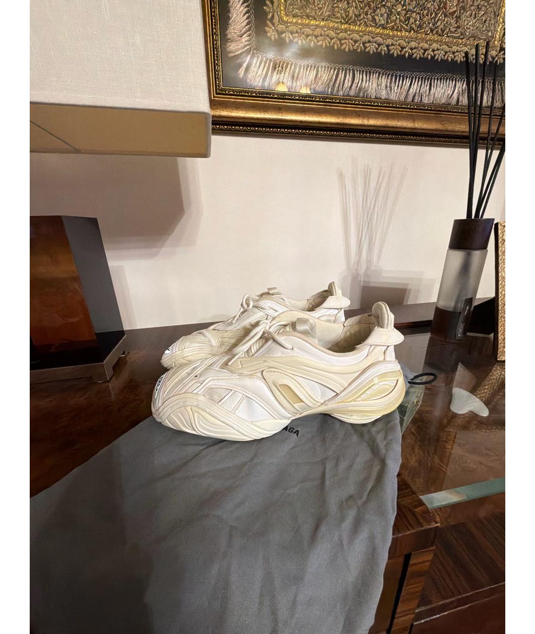 BALENCIAGA Белые кроссовки, фото 5