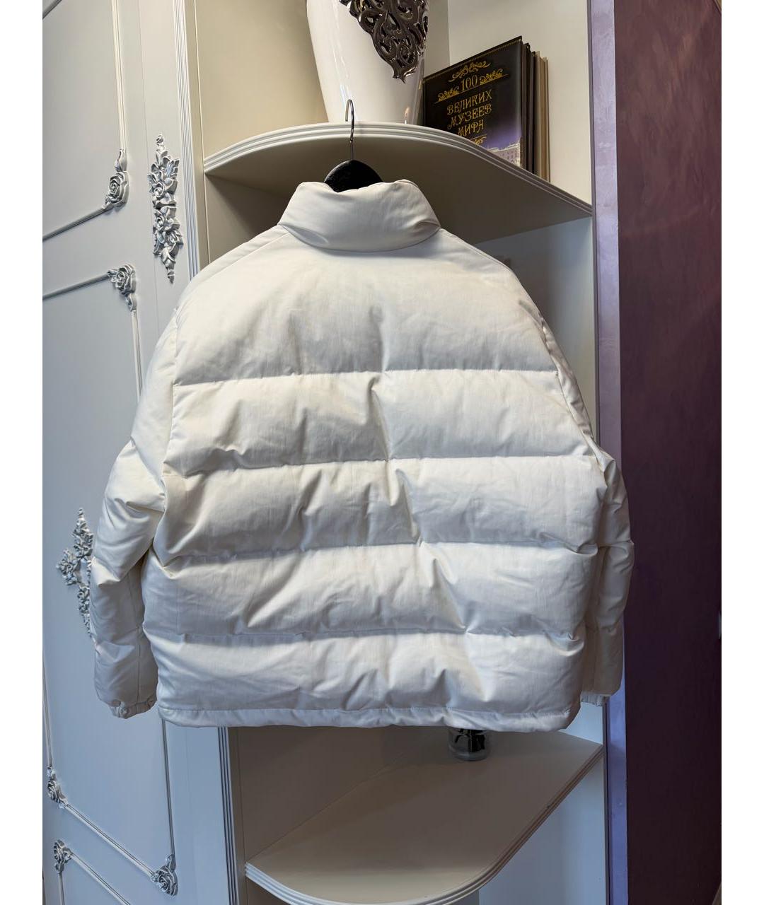 GUCCI Белый полиэстеровый пуховик, фото 3