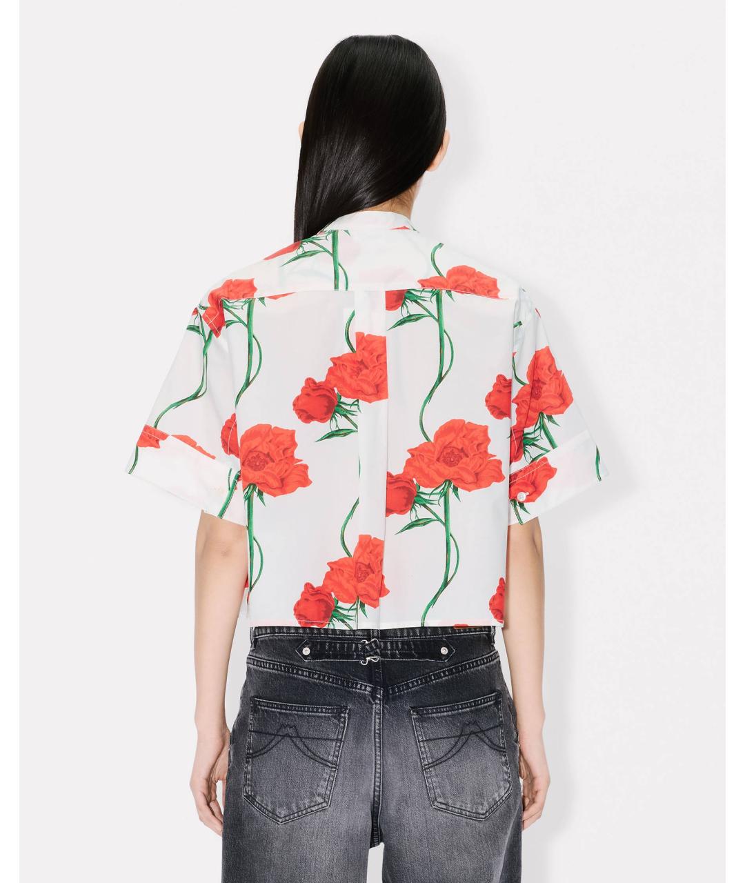 KENZO Мульти хлопковая рубашка, фото 3