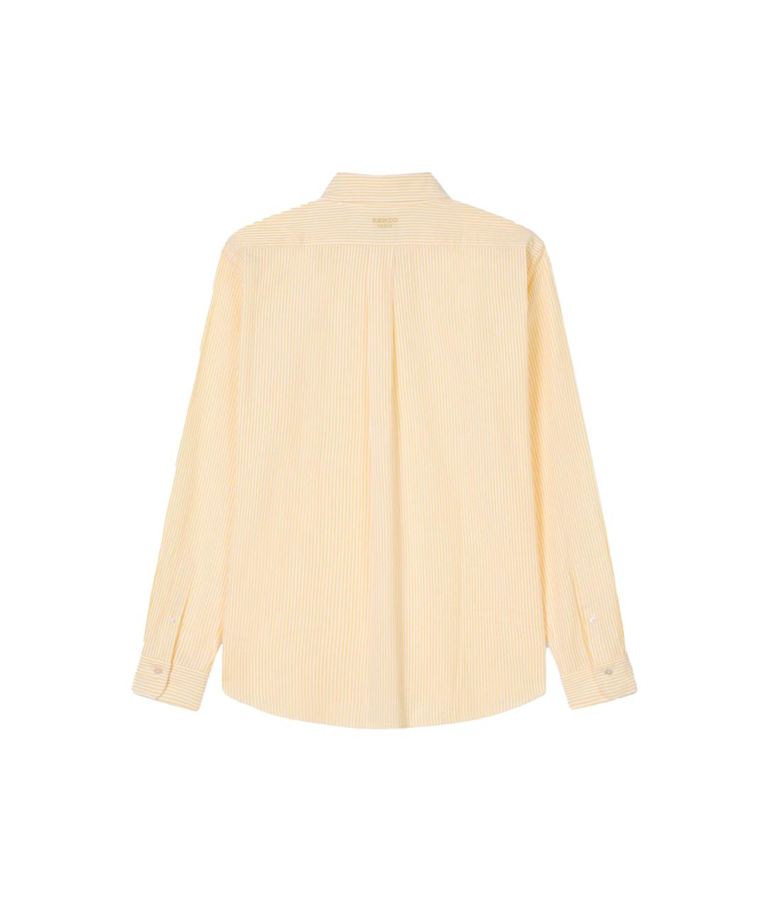 KENZO Желтая хлопковая кэжуал рубашка, фото 2