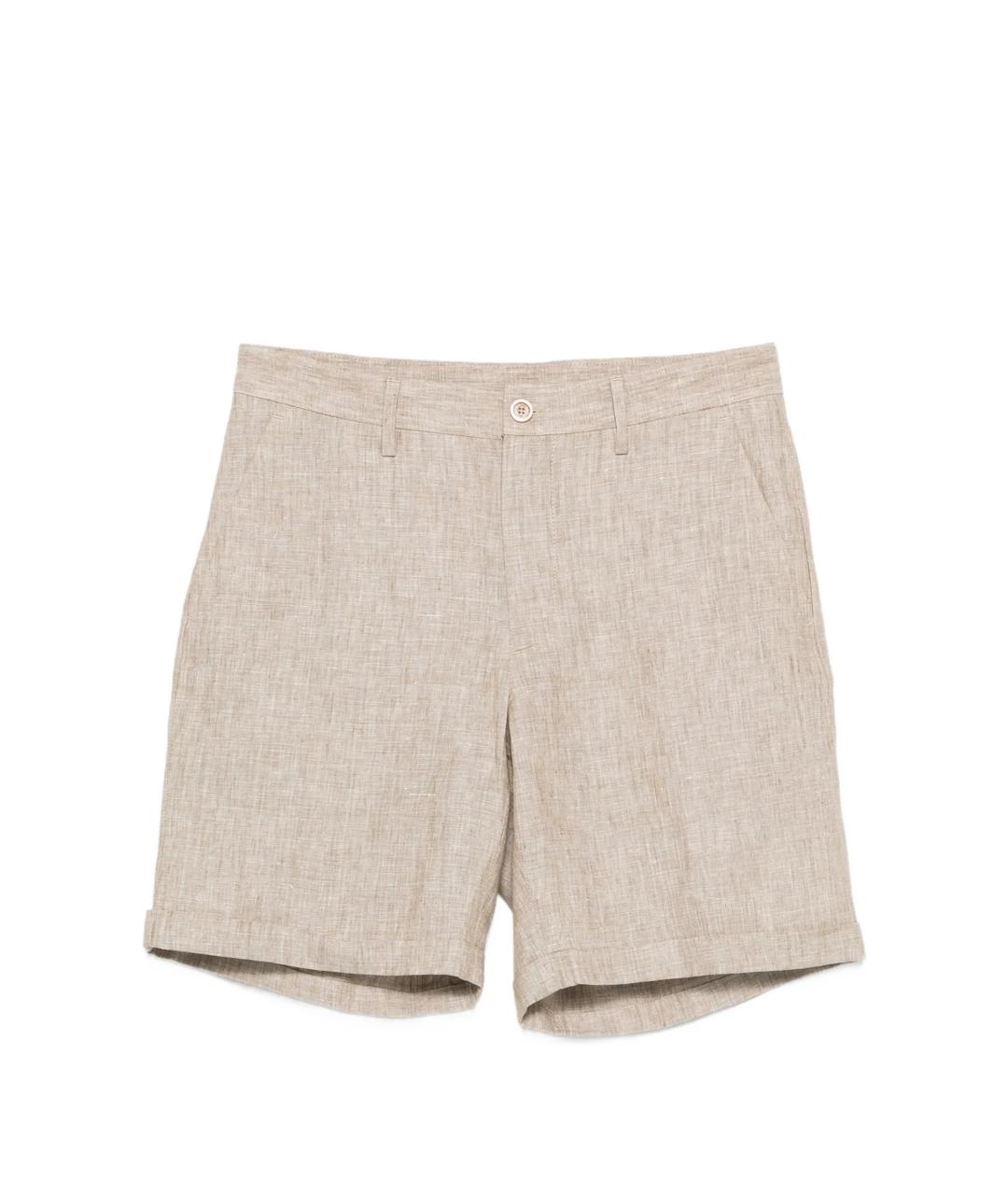 120% LINO Льняные шорты, фото 1