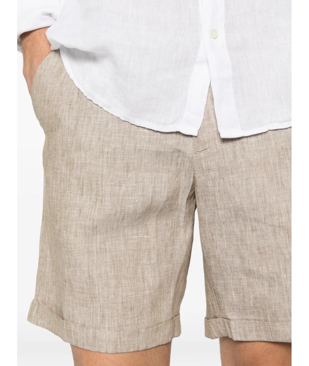 120% LINO Льняные шорты, фото 5