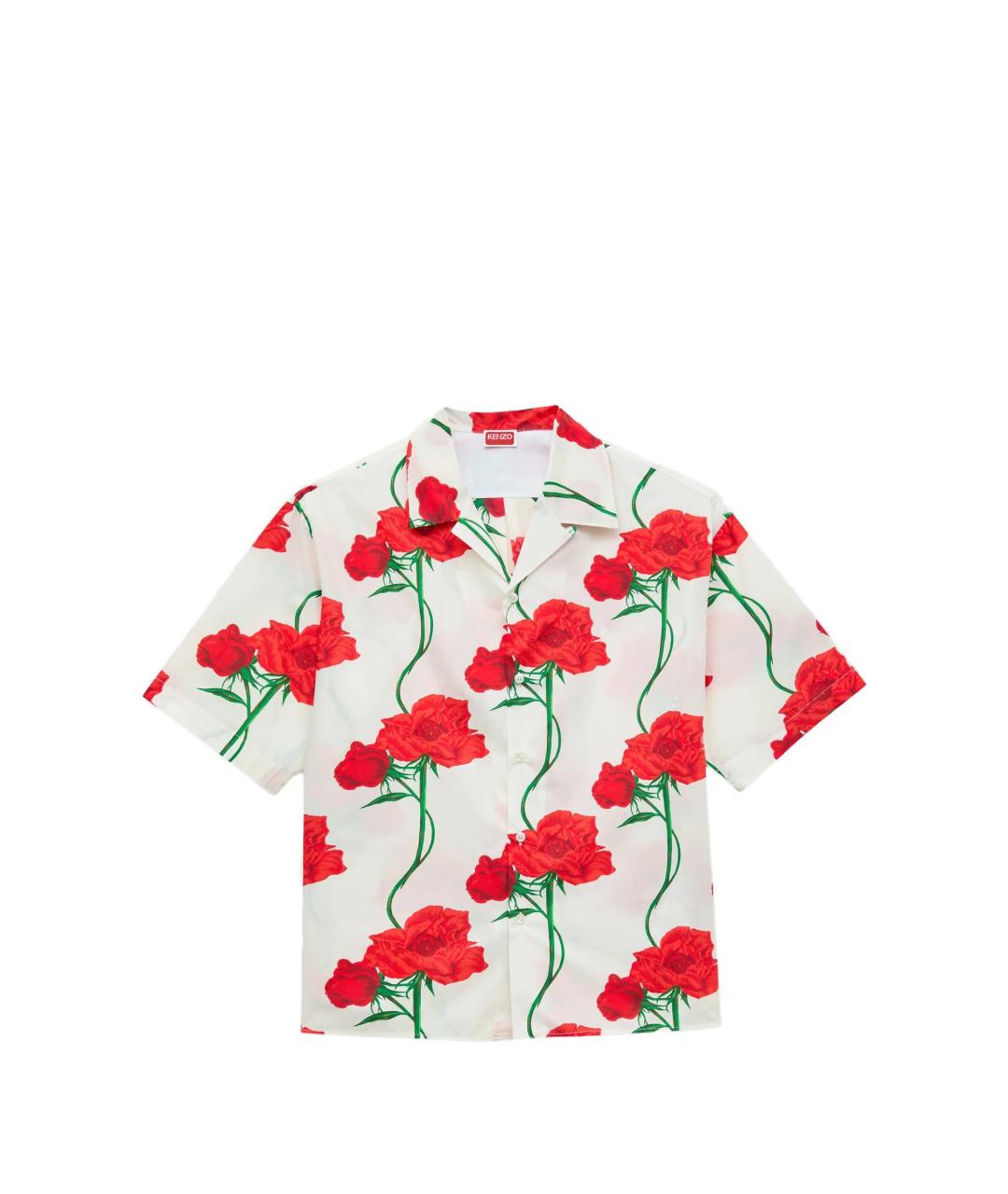 KENZO Хлопковая кэжуал рубашка, фото 1