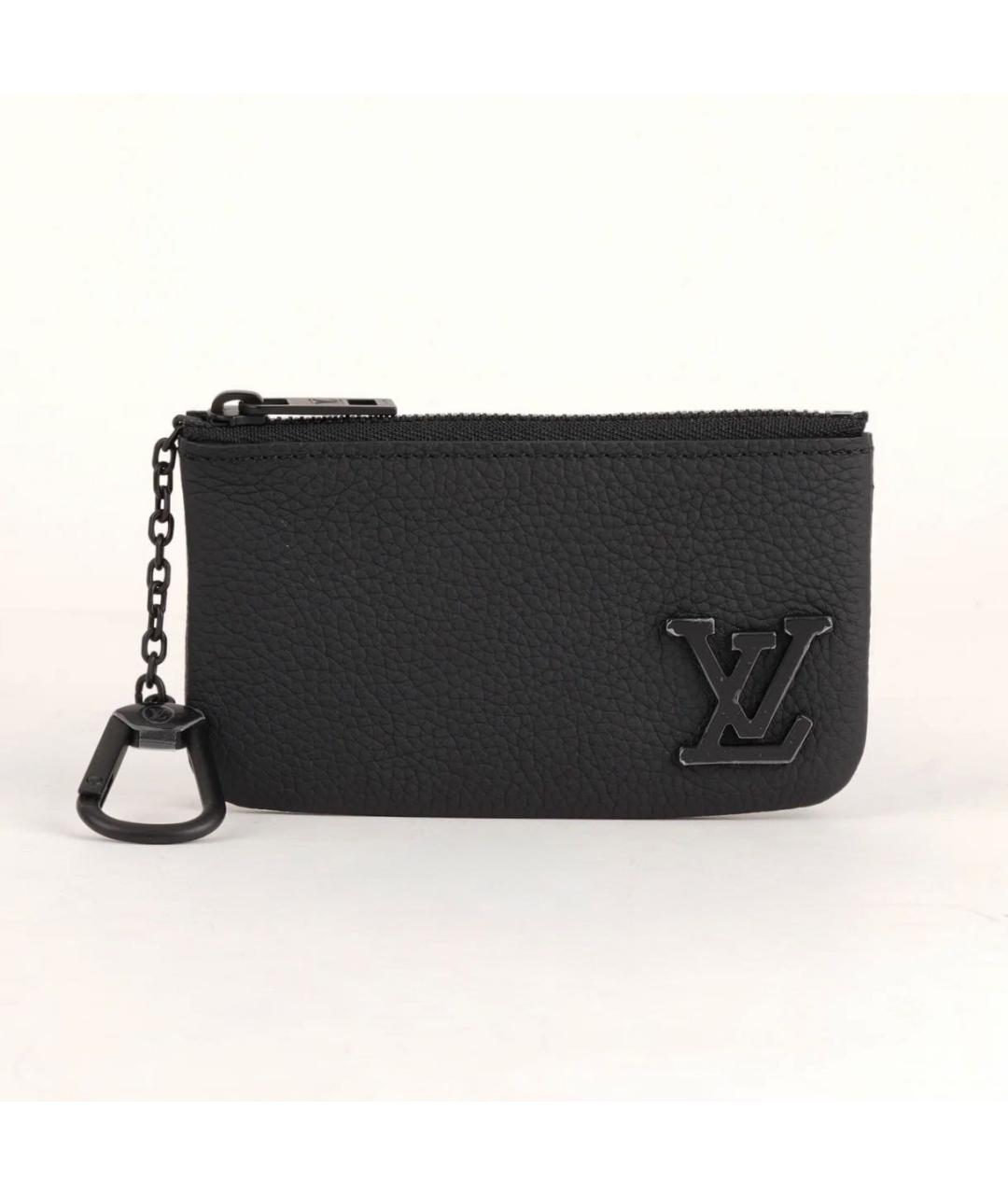 LOUIS VUITTON Черная ключница, фото 8