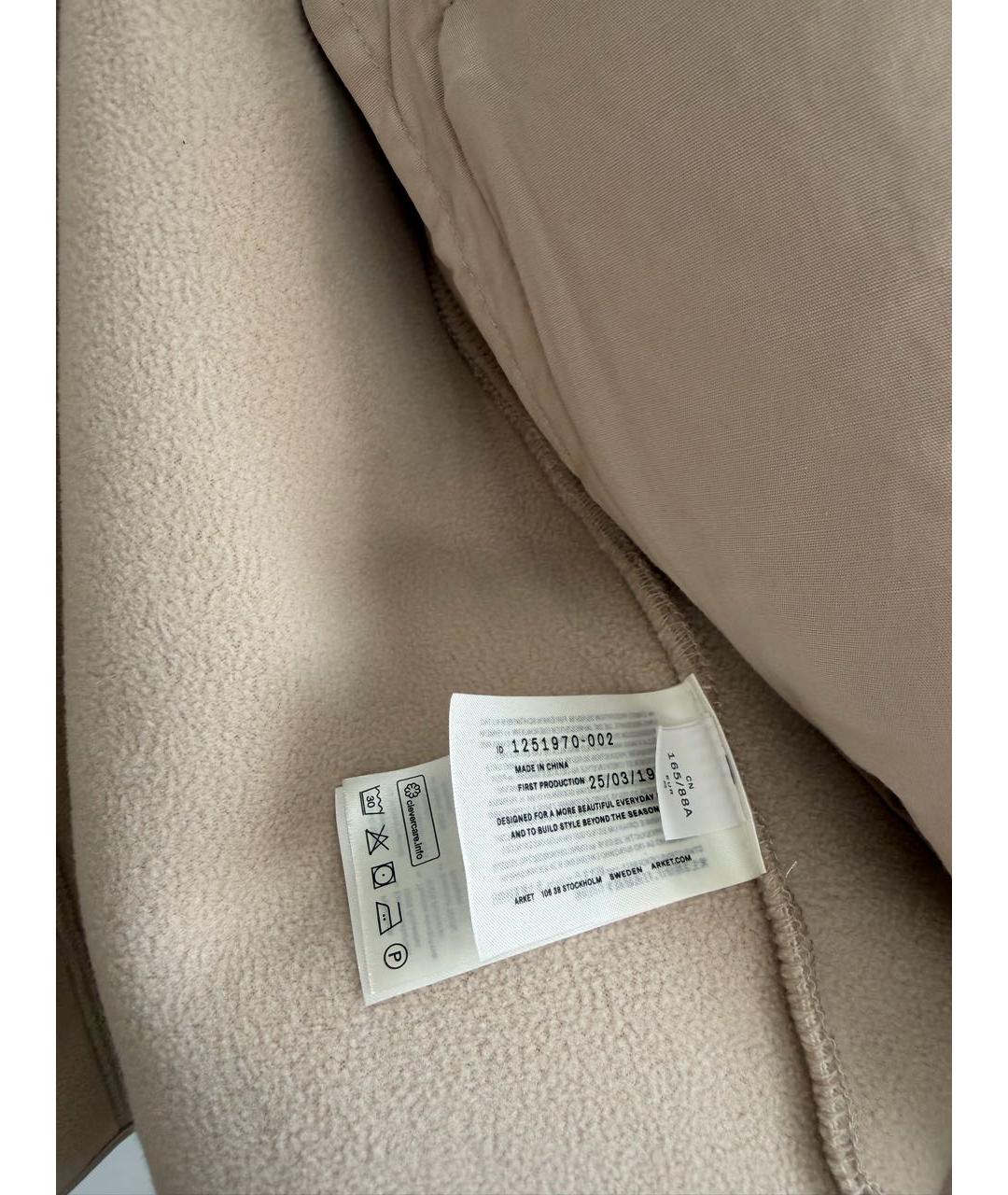 ARKET Бежевая куртка, фото 5