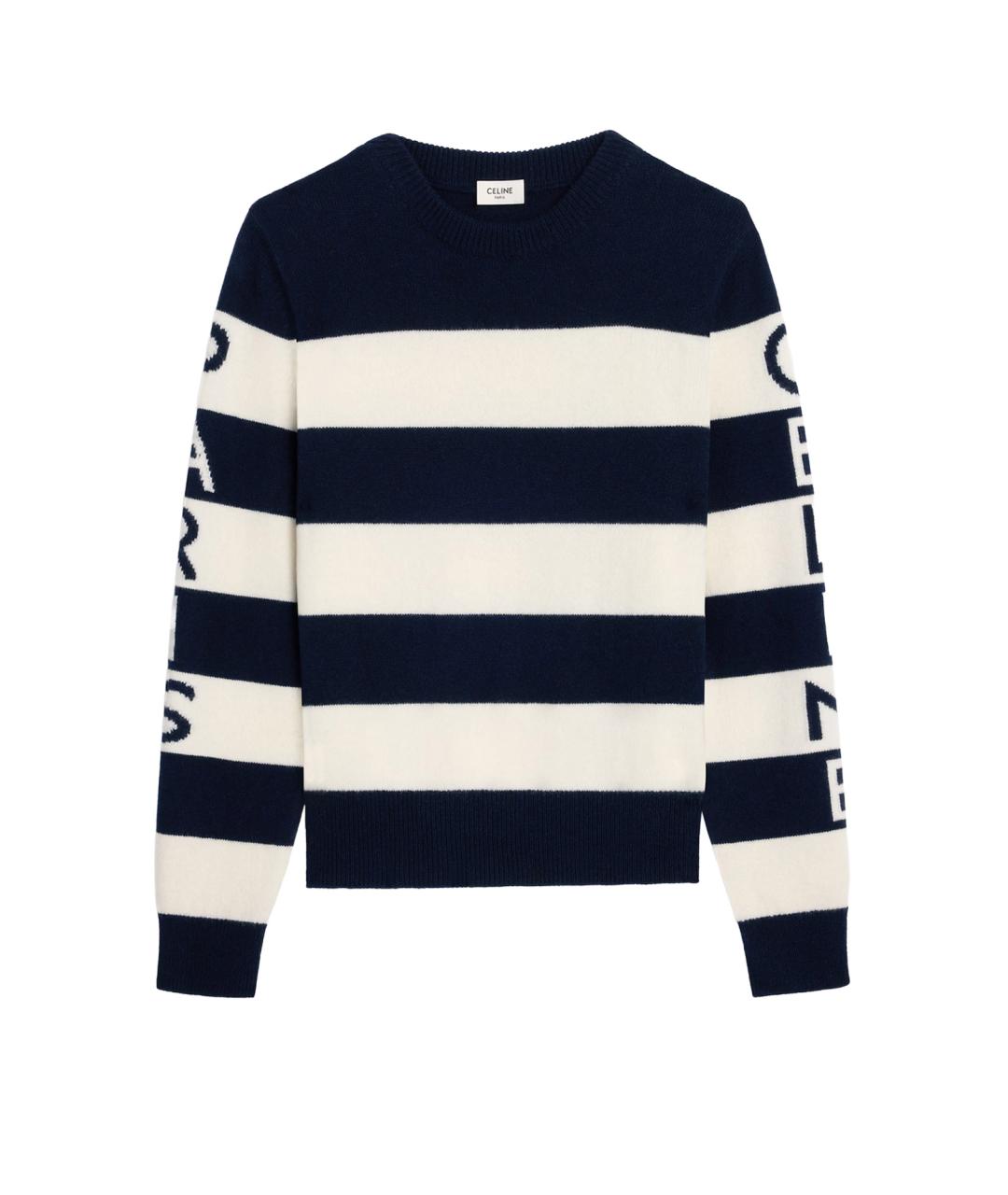 CELINE Мульти шерстяной джемпер / свитер, фото 1