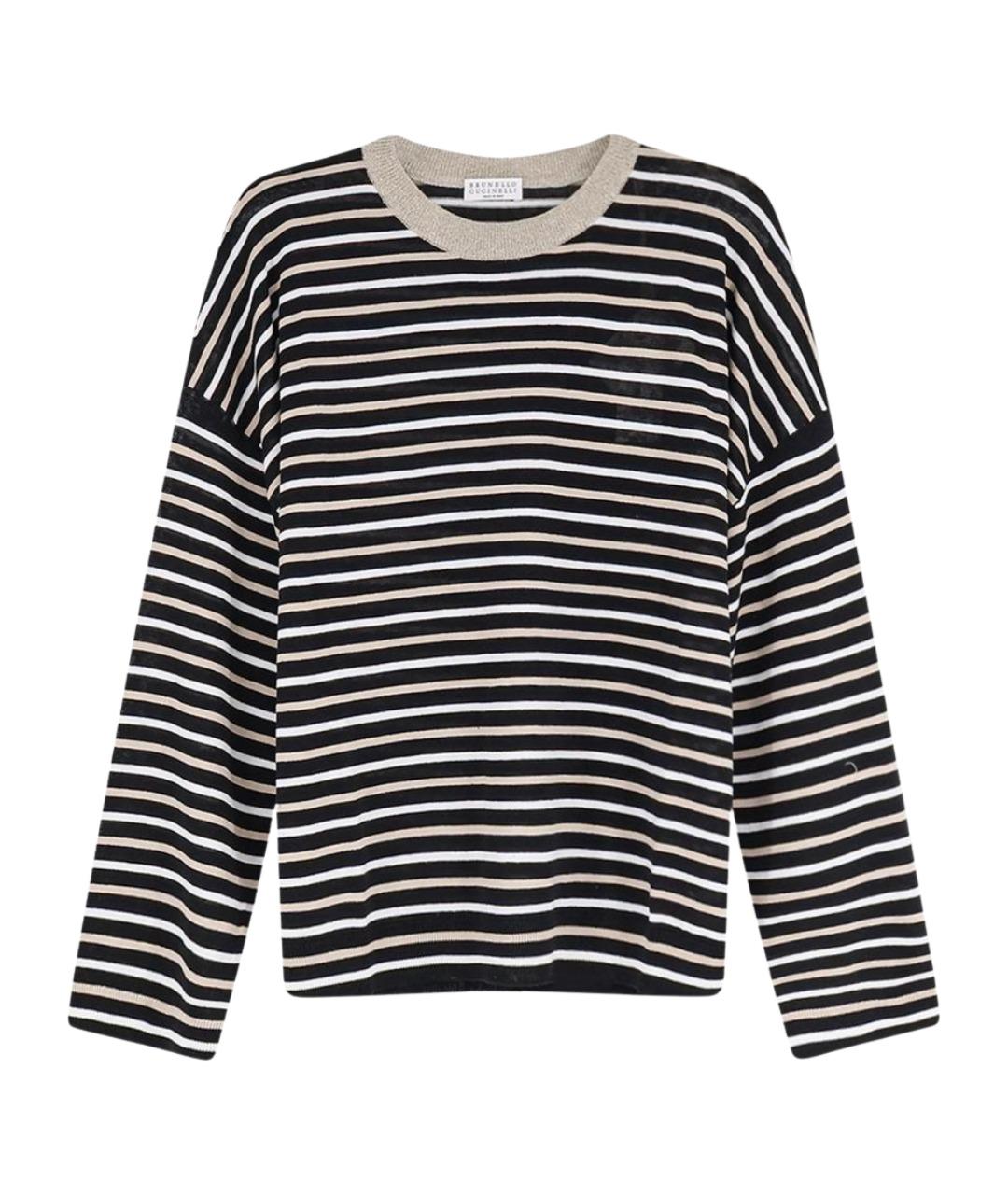 BRUNELLO CUCINELLI Мульти льняной джемпер / свитер, фото 1