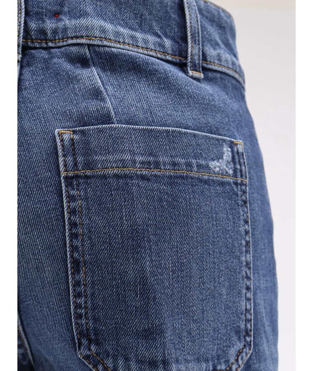 SEAFARER Синие хлопко-эластановые прямые джинсы, фото 3