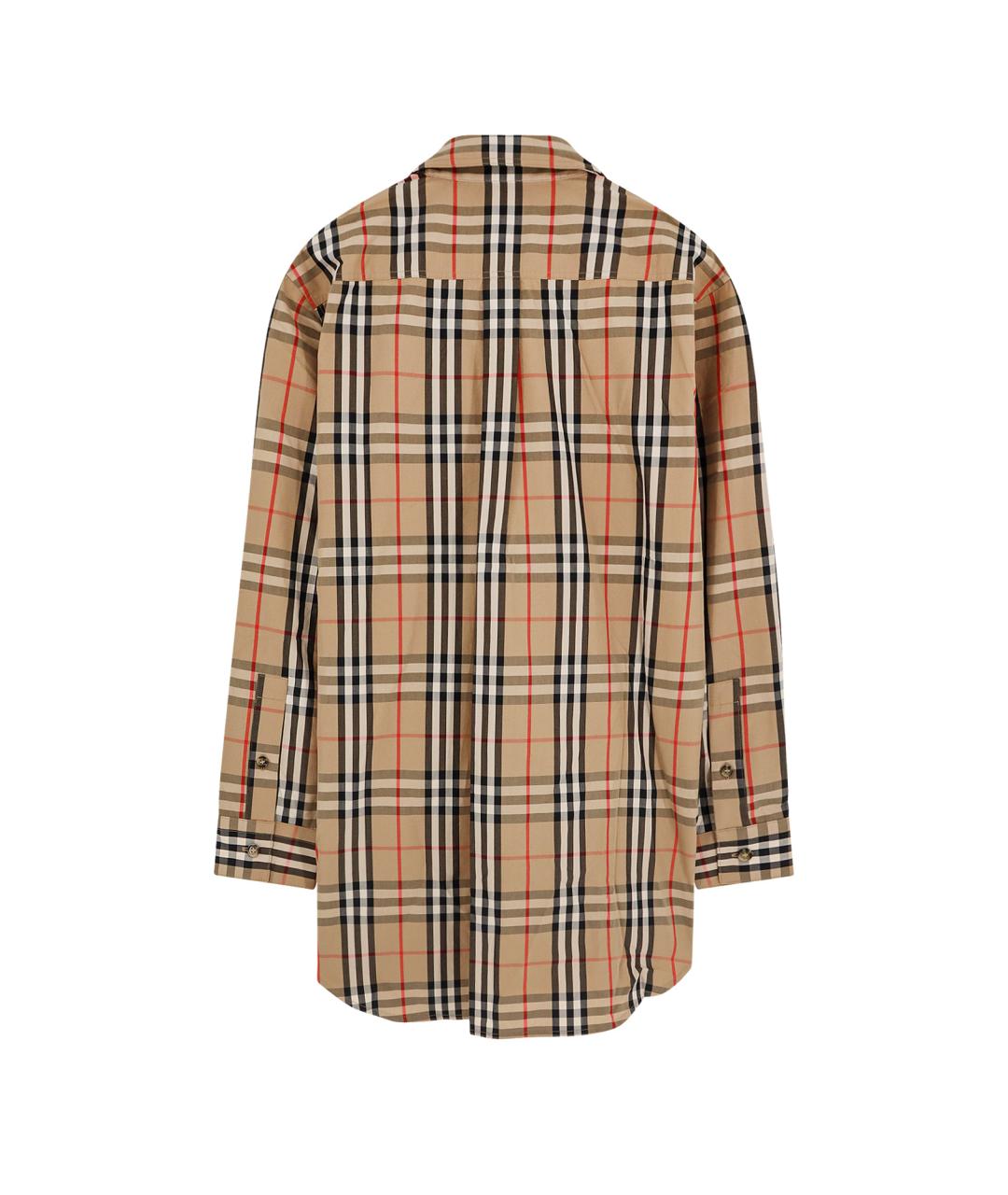 BURBERRY Мульти хлопковая рубашка, фото 2