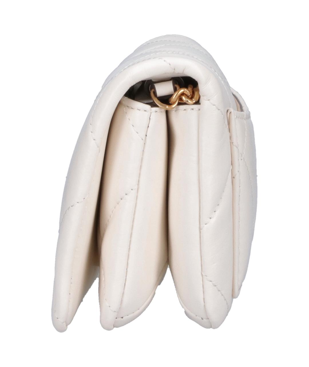 TORY BURCH Белый кожаный кошелек, фото 5